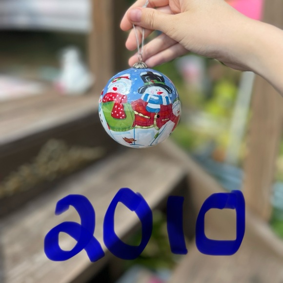 Pier 1 imports Christmas ornament lot of 6 - Picture 7 of 7